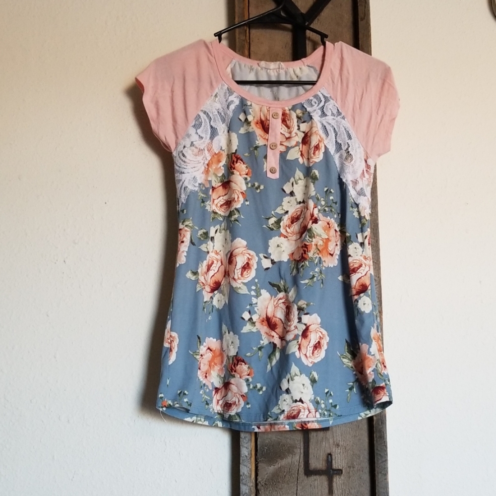 Floral t-shirt